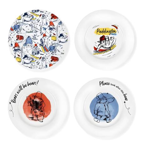Paddington Bear Side Plates (Set of 4) £29.99